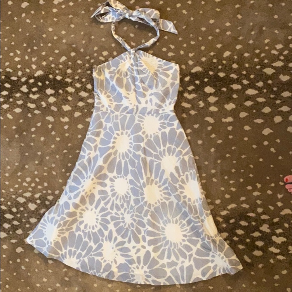 J. Crew Flower Tie Dress